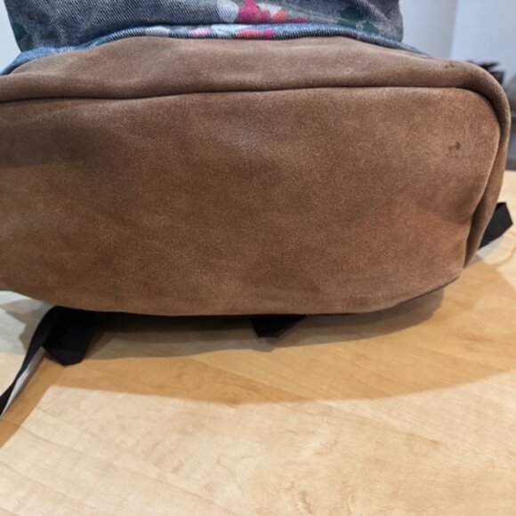 JanSport Backpack Grey Flowered - Picture 6 of 8